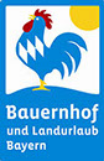 Offizielles Logo von „Bauernhof- und Landurlaub Bayern“ – geprüfter Qualitätsbetrieb Ferienhof Eger